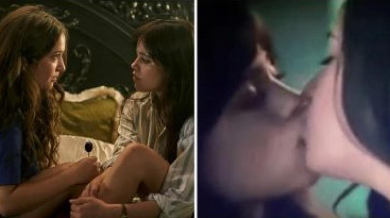 Jenna Ortega's kissing scene with Gideon Adlon