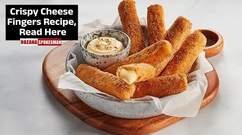 Crispy Cheese Fingers Recipe