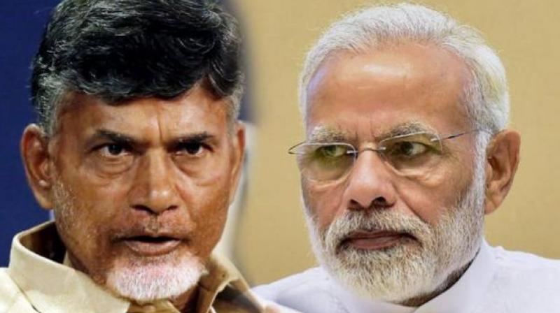 PM Modi & AP CM Naidu PM Modi & AP CM Naidu
