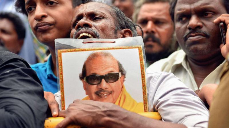 Karunanidhi's demise big loss for Tamil Nadu Karunanidhi's demise big loss for Tamil Nadu