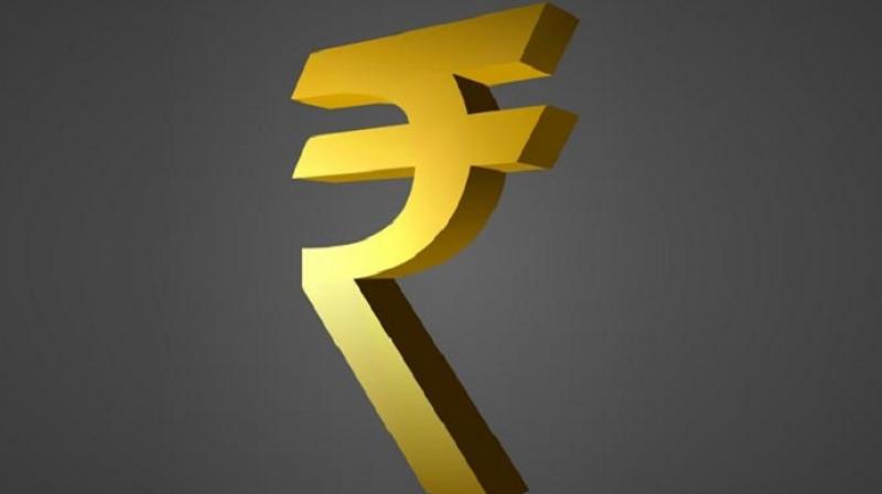 Rupee rose by 6 paise Rupee rose by 6 paise