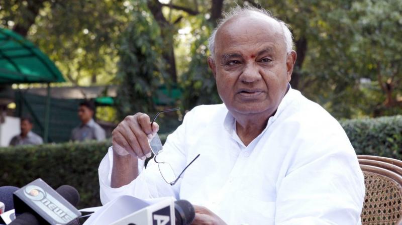 Former prime minister and JD (S) supremo H D Deve Gowda