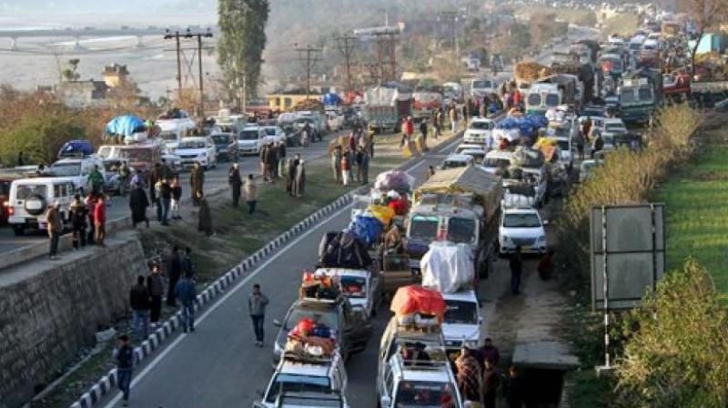 Jammu-Srinagar NH closed after rains trigger landslide