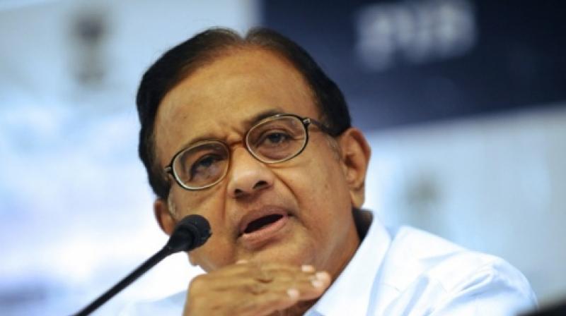 Senior Congress leader P Chidambaram