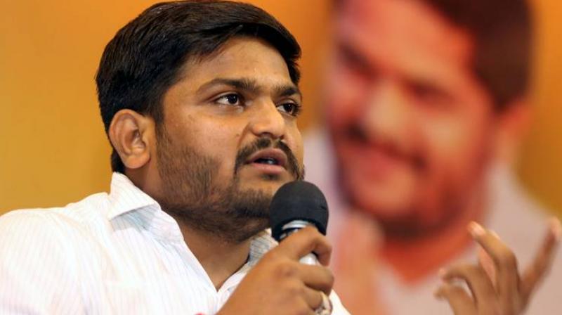 Patidar leader Hardik Patel