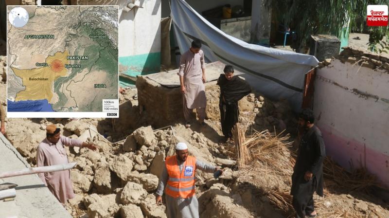 PAKISTAN EARTHQUAKE LEFT 22 DEAD AND OVER 300 INJURED