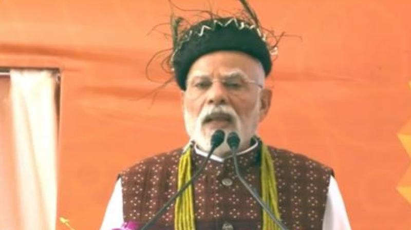 PM Slams Congress For Overlooking Northeast, Says Arunachal Got Rs 1 Lakh Crore In Last 10 Yrs PM Slams Congress For Overlooking Northeast, Says Arunachal Got Rs 1 Lakh Crore In Last 10 Yrs
