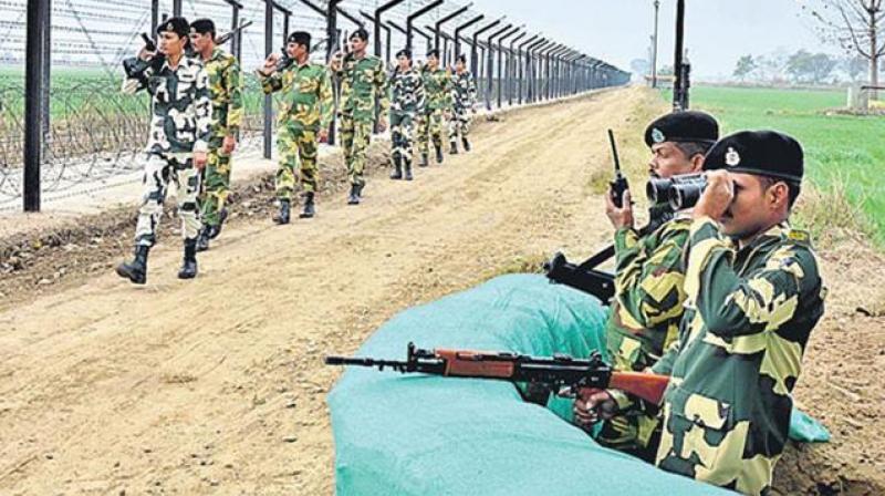 BSF sleuths today nabbed a Pakistani intruder BSF sleuths today nabbed a Pakistani intruder