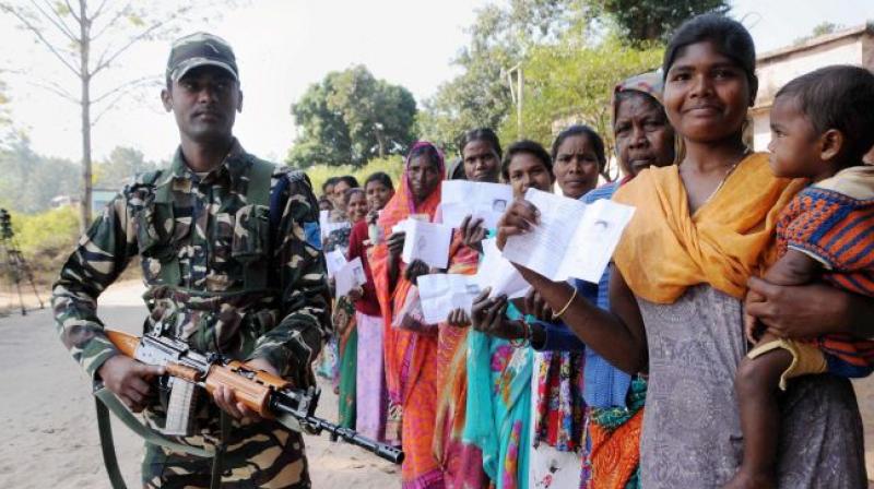 Over 18 pc polling in Silli Assembly seat in Jharkhand Over 18 pc polling in Silli Assembly seat in Jharkhand