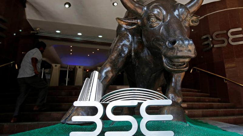 BSE Sensex was trading higher by 118.92 points