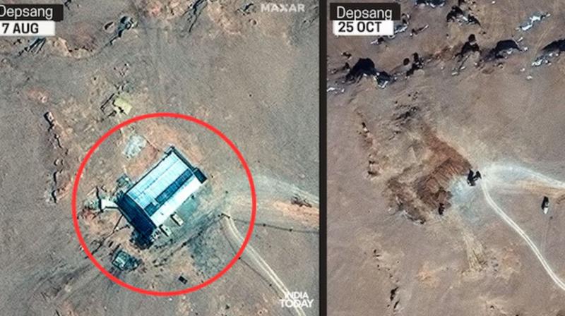 Satellite Images Confirm Initial Steps in India-China Disengagement at Depsang and Demchok Satellite Images Confirm Initial Steps in India-China Disengagement at Depsang and Demchok