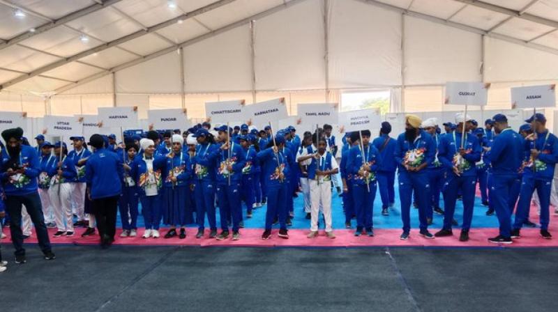 Khelo India Youth Games 2024 Team Punjab win big in gatka events Khelo India Youth Games 2024 Team Punjab win big in gatka events