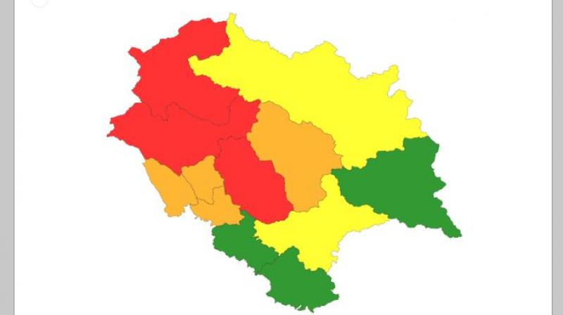 Himachal Pradesh Weather Today: Red Alert issued, Intensive Spells at Isolated Places Himachal Pradesh Weather Today: Red Alert issued, Intensive Spells at Isolated Places