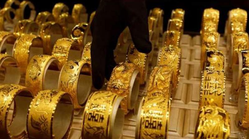 Gold prices gained another Rs 50
