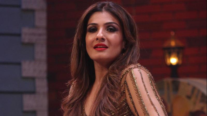 Bollywood actor Raveena Tandon