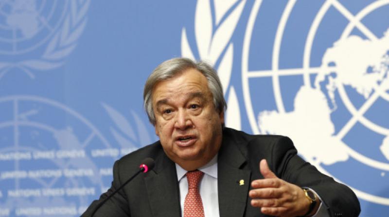  UN Secretary General Antonio Guterres