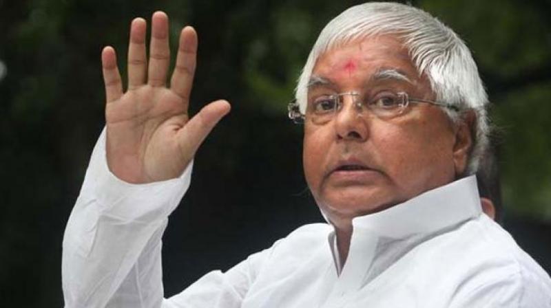 RJD president and fodder scam convict Lalu Prasad 