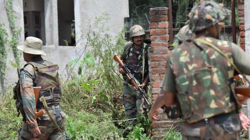 Two militants were today killed in an encounter with security forces Two militants were today killed in an encounter with security forces
