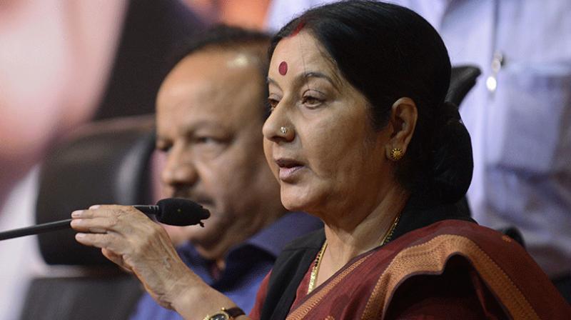 Minister for External Affairs Sushma Swaraj