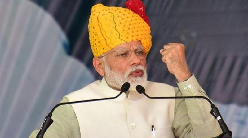 Modi likely to address 8 LS poll rallies in Maharashtra Modi likely to address 8 LS poll rallies in Maharashtra