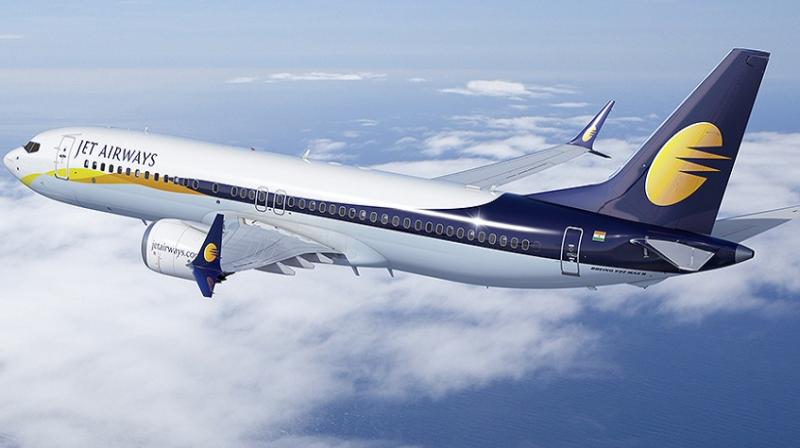 Jet Airways shares continue upward march, jump 6 pc