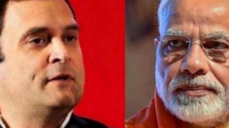 Rahul Gandhi and Narendra Modi Rahul Gandhi and Narendra Modi