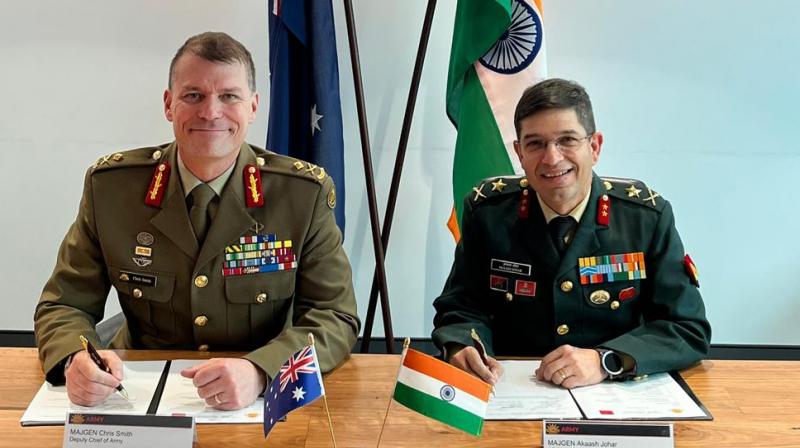 India-Australia Army-To-Army Staff Talks Held In Canberra; Both Sides Reaffirm Commitment To Regional Stability India-Australia Army-To-Army Staff Talks Held In Canberra; Both Sides Reaffirm Commitment To Regional Stability