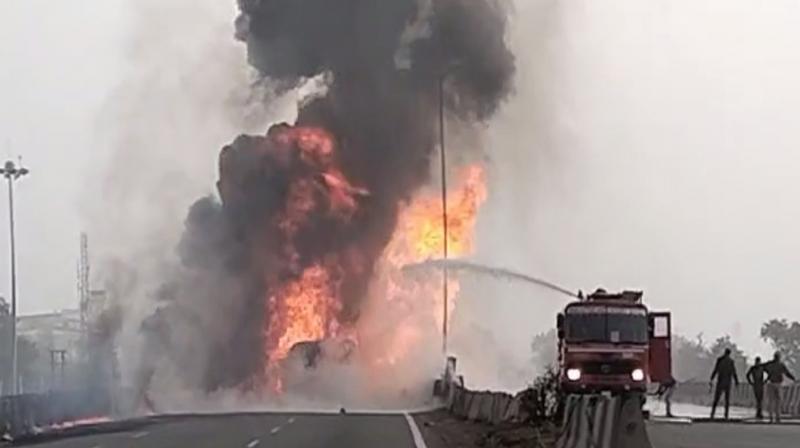 Diesel Tanker Explosion in Khanna News