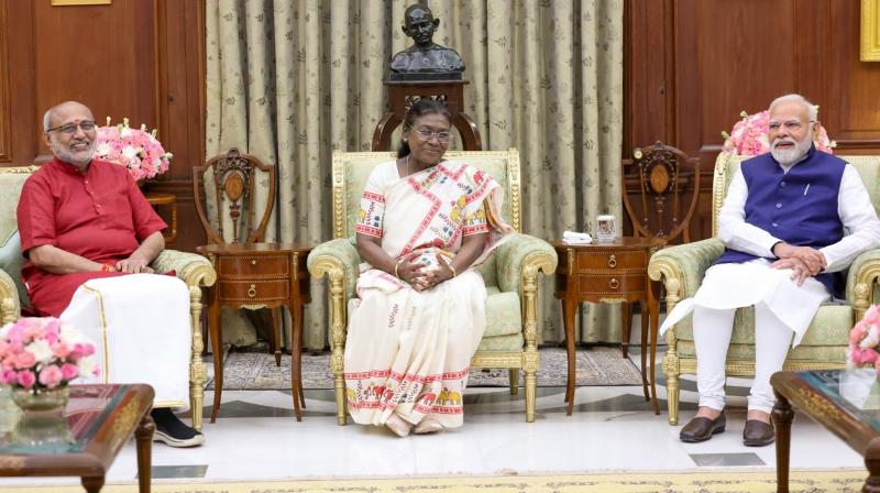 C.P. Radhakrishnan Takes Oath as the 15th Vice President of India