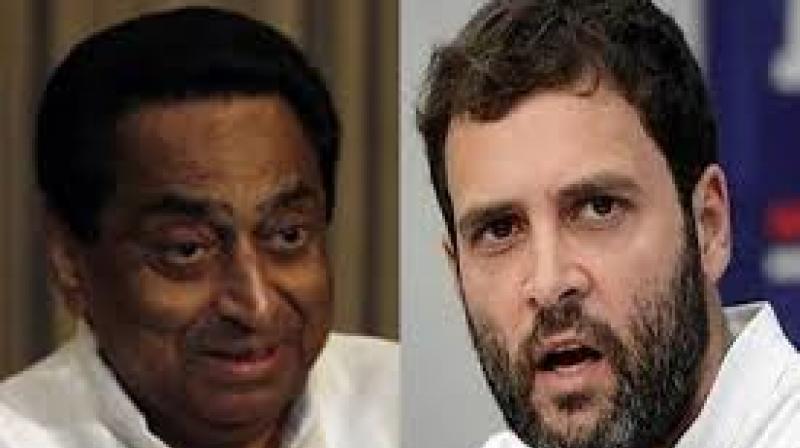 Kamal Nath and Rahul Gandhi Kamal Nath and Rahul Gandhi