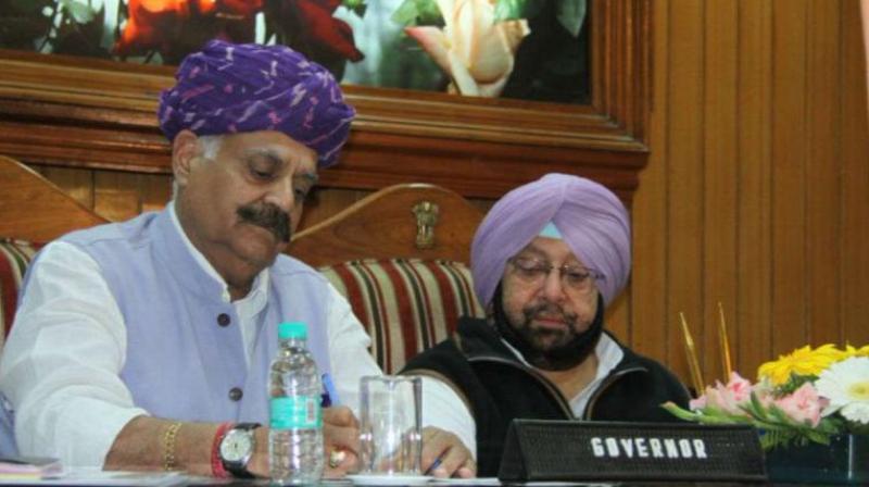 VP Badnore and Capt Amarinder