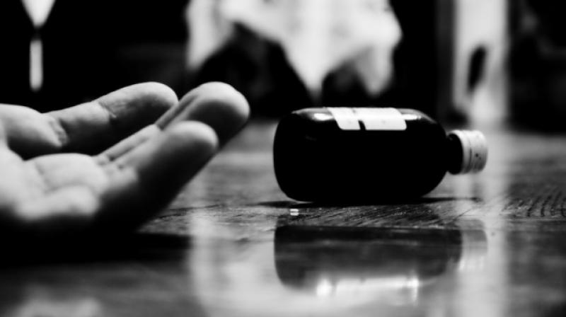 Man allegedly committed suicide by consuming poison Man allegedly committed suicide by consuming poison