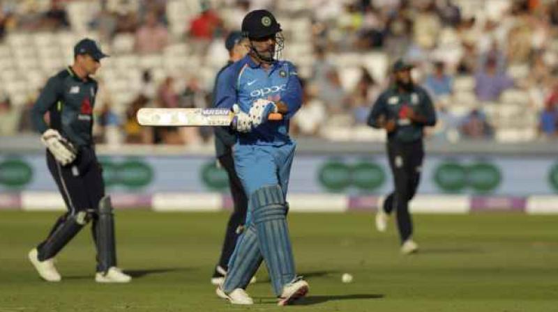 Dhoni was widely criticised for not showing initiative Dhoni was widely criticised for not showing initiative