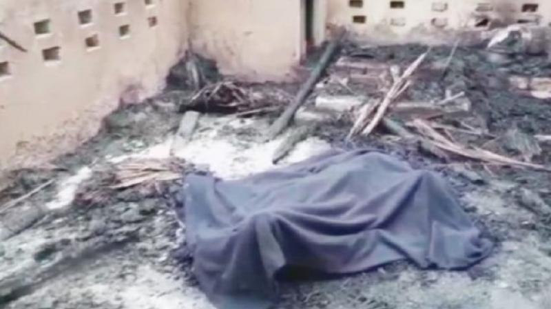Woman 'gang-raped & burnt alive' by five in Sambhal Woman 'gang-raped & burnt alive' by five in Sambhal