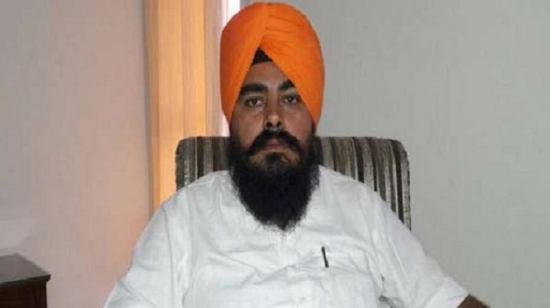 AAP MLA Amarjit Singh Sandoa AAP MLA Amarjit Singh Sandoa