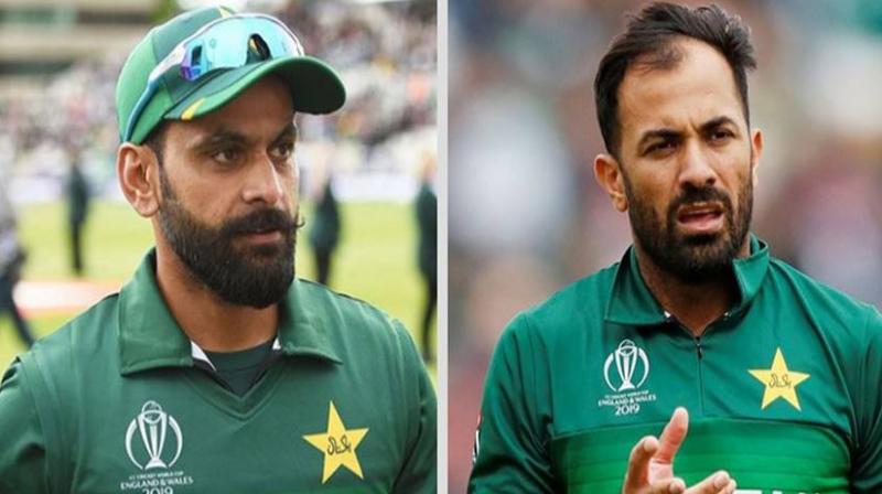 Mohammad Hafeez and Wahab Riaz Mohammad Hafeez and Wahab Riaz