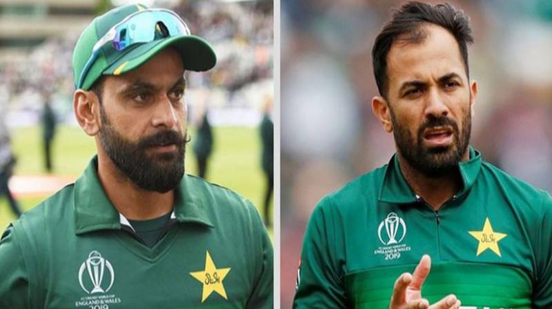 Mohammad Hafeez and Wahab Riaz