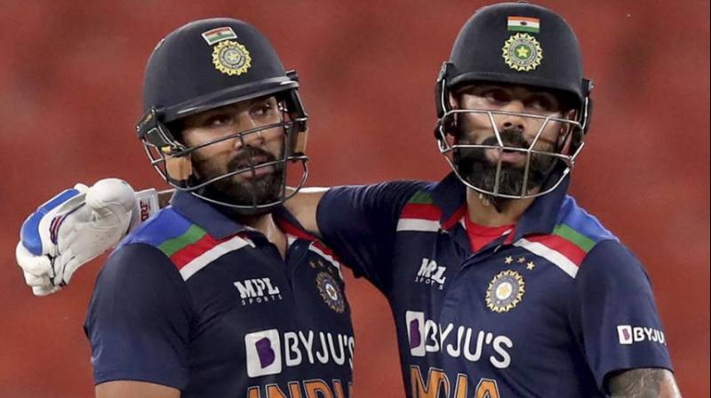 Virat Kohli and Rohit Sharma Virat Kohli and Rohit Sharma