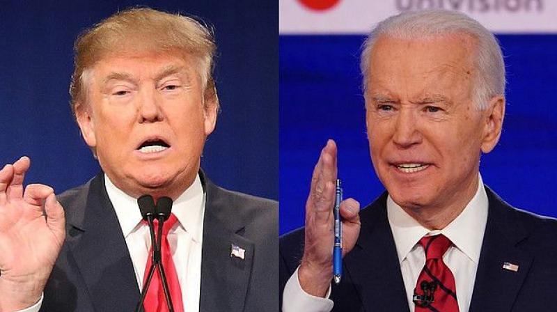 Donald Trump and Joe Biden