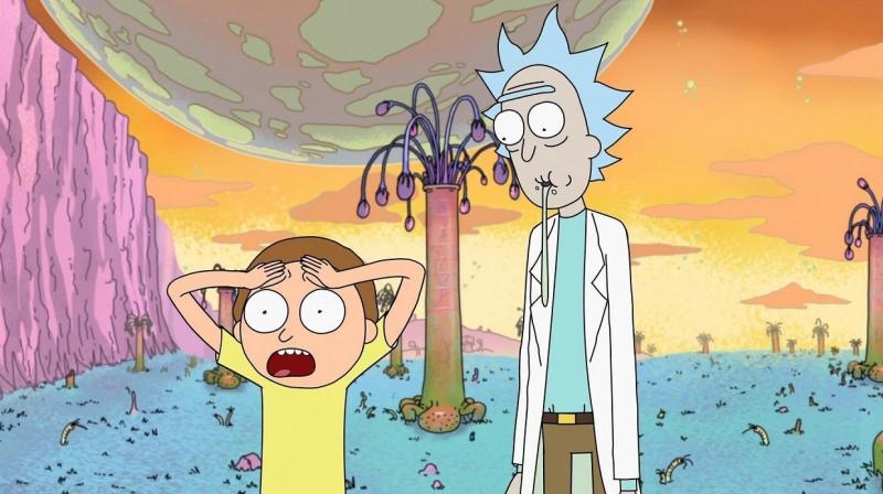 Rick and Morty animated show Rick and Morty animated show