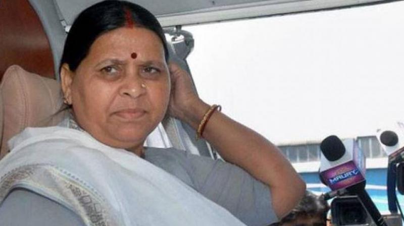 RJD leader Rabri Devi