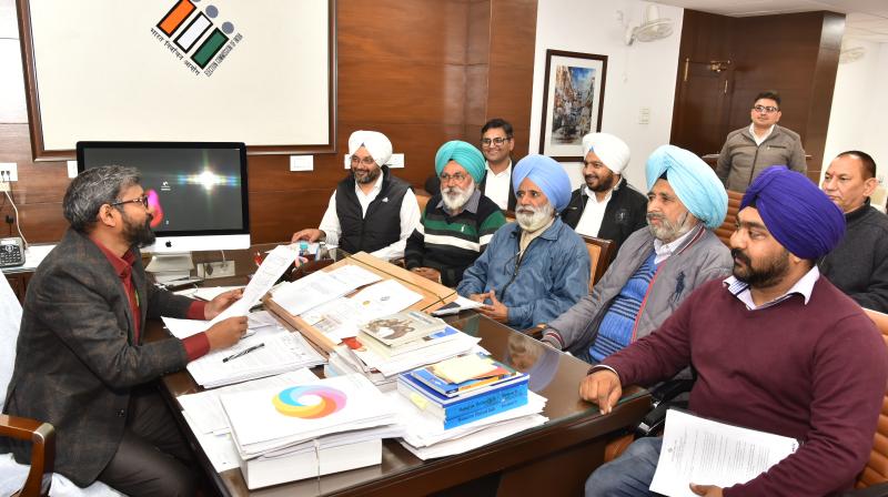 CEO met representatives of political parties CEO met representatives of political parties