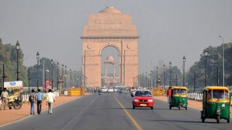 Sunny morning in Delhi Sunny morning in Delhi