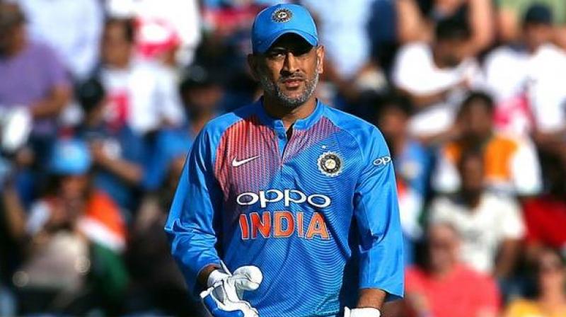 Former skipper Mahendra Singh Dhoni Former skipper Mahendra Singh Dhoni