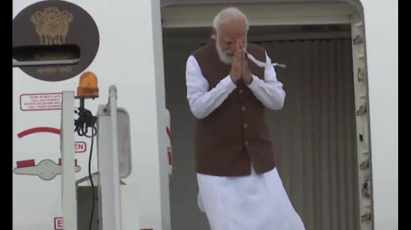 PM Narendra Modi leaves for the United States PM Narendra Modi leaves for the United States