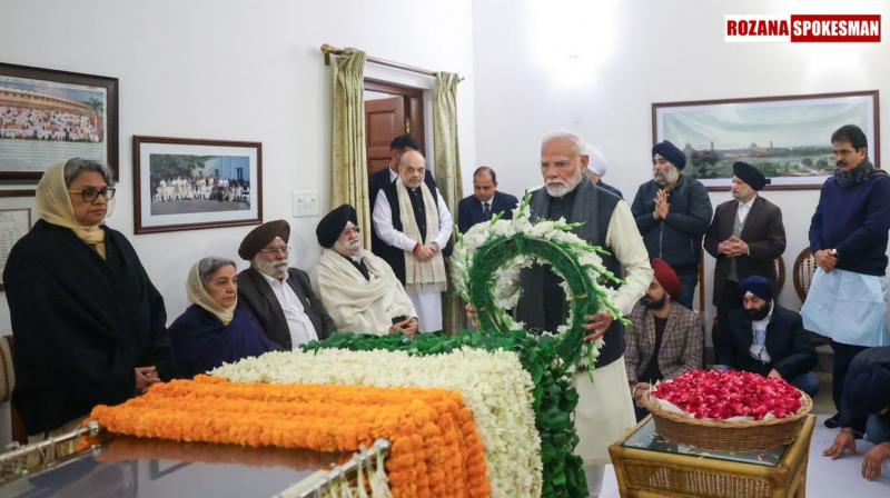 Mortal Remains of Dr. Manmohan Singh Brought to AICC Headquarters Mortal Remains of Dr. Manmohan Singh Brought to AICC Headquarters