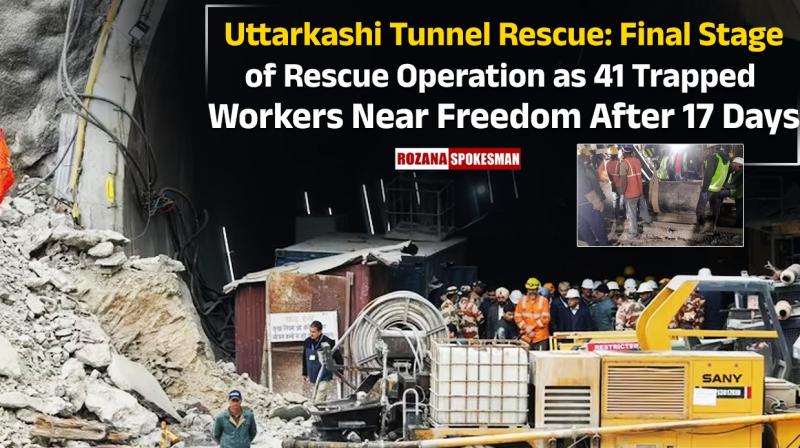 Uttarkashi Tunnel Rescue Latest Updates