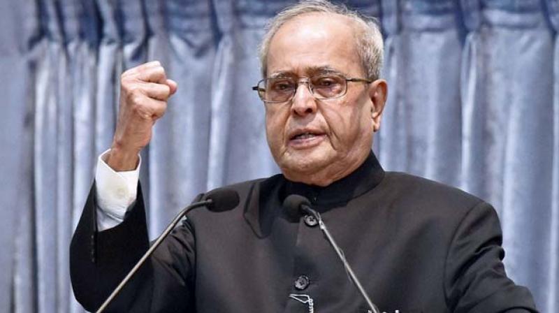 Former President and Congress veteran Pranab Mukherjee