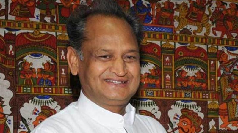 Former Rajasthan chief minister Ashok Gehlot