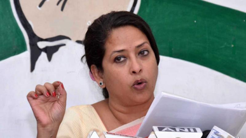 Congress leader Sharmistha Mukherjee 